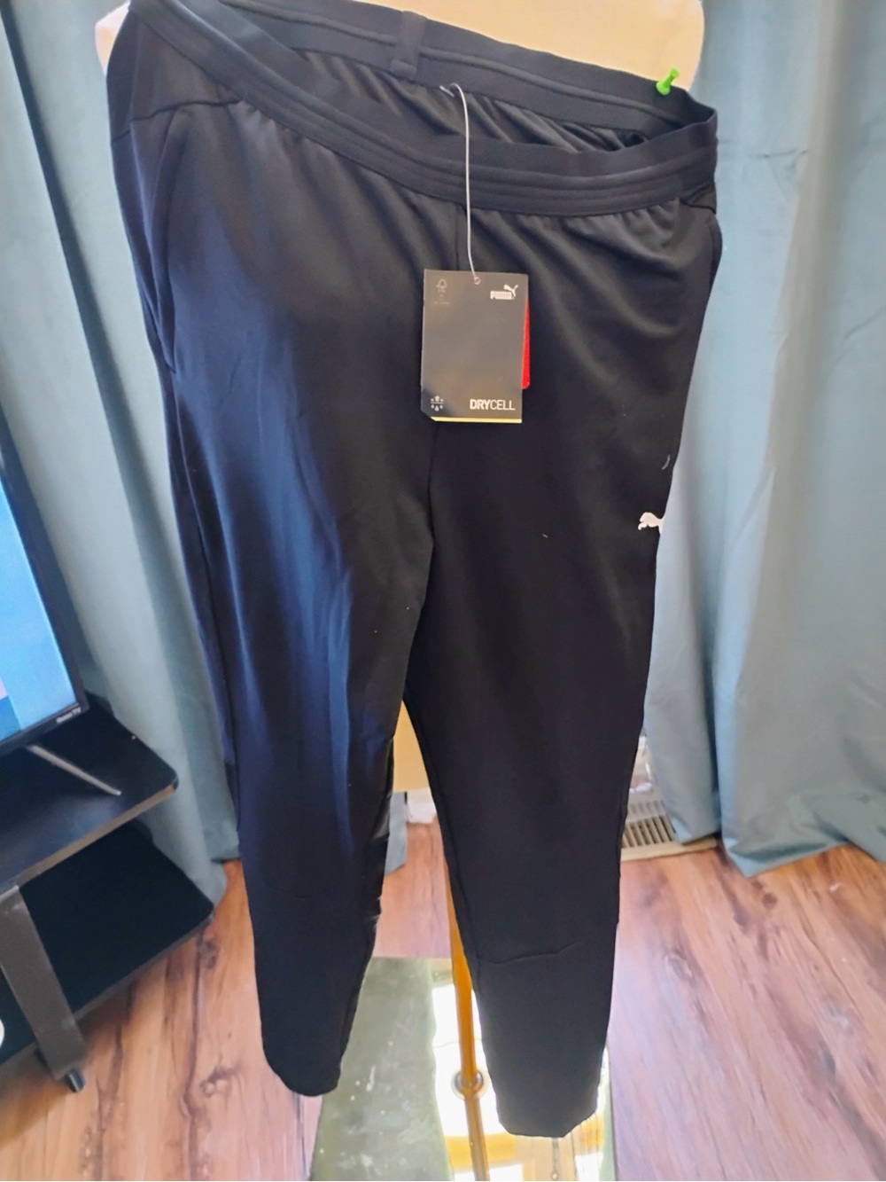 Puma Black Performance DryCELL Track Pants